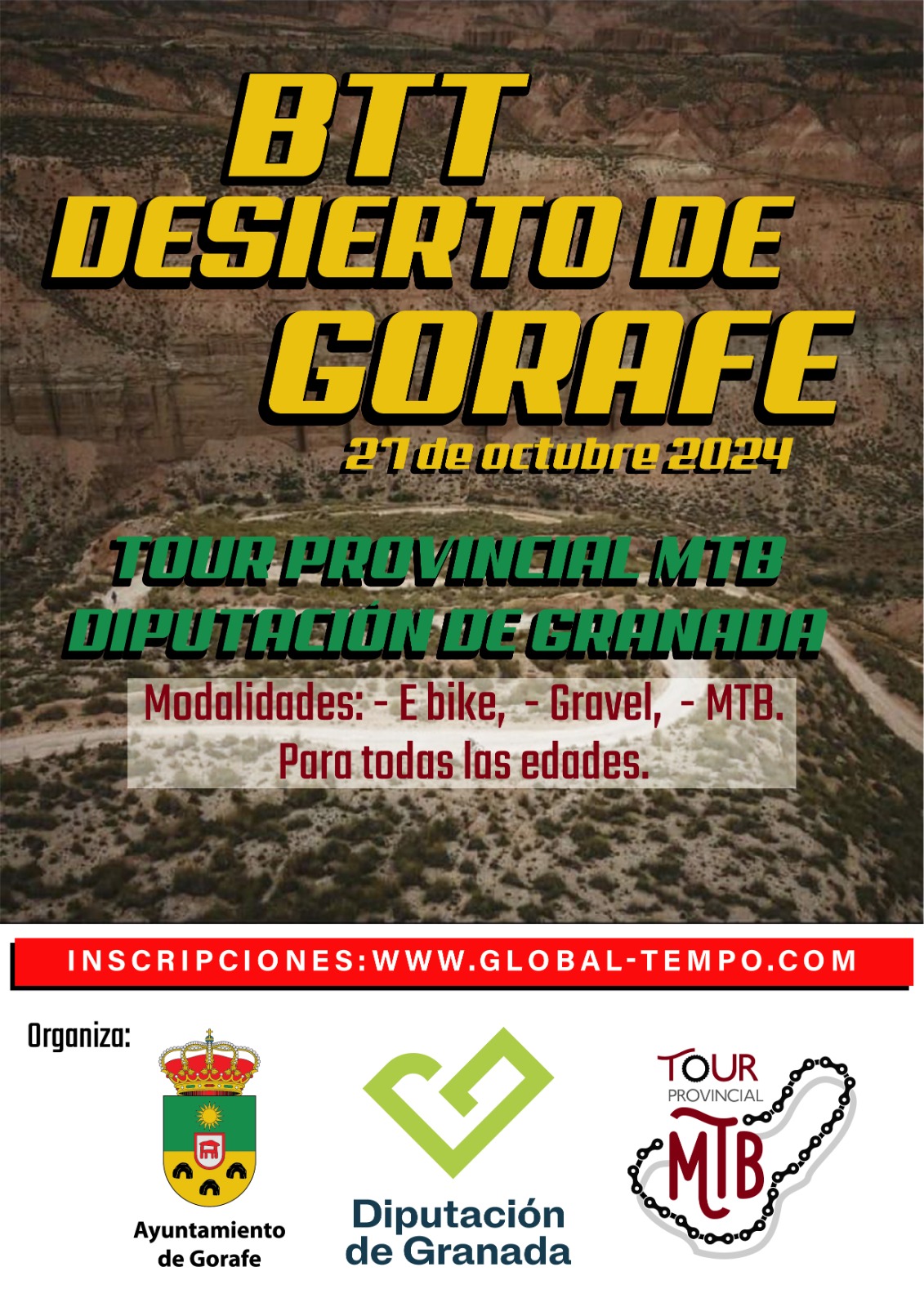 TOUR PROVINCIAL MTB DIPUTACIN DE GRANADA - DESIERTO DE GORAFE